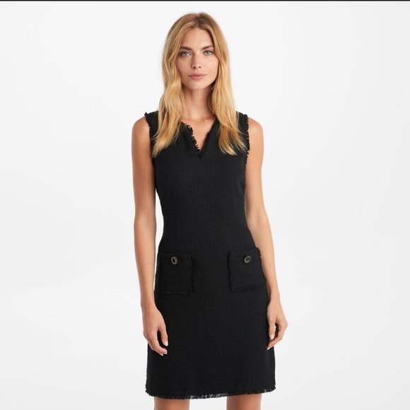 Karl Lagerfeld Dresses & Skirts - Karl Lagerfeld Paris tweed pocket dress. NWT!